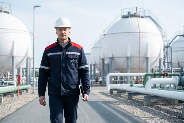 Обход склада сжиженного газа